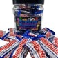 Simway Sweets Jar 470g - Baby Ruth Fun Size Chocolates - Individually Wrapped American Chocolate - Approximately 20 Pieces