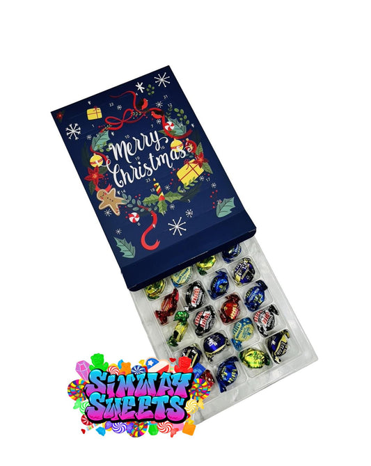 Simway Sweets Toffees, Eclairs & Liquorice Christmas Advent Calendar 2024 Xmas Countdown