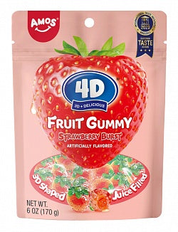 Strawberry Burst 4D Gummies 170g