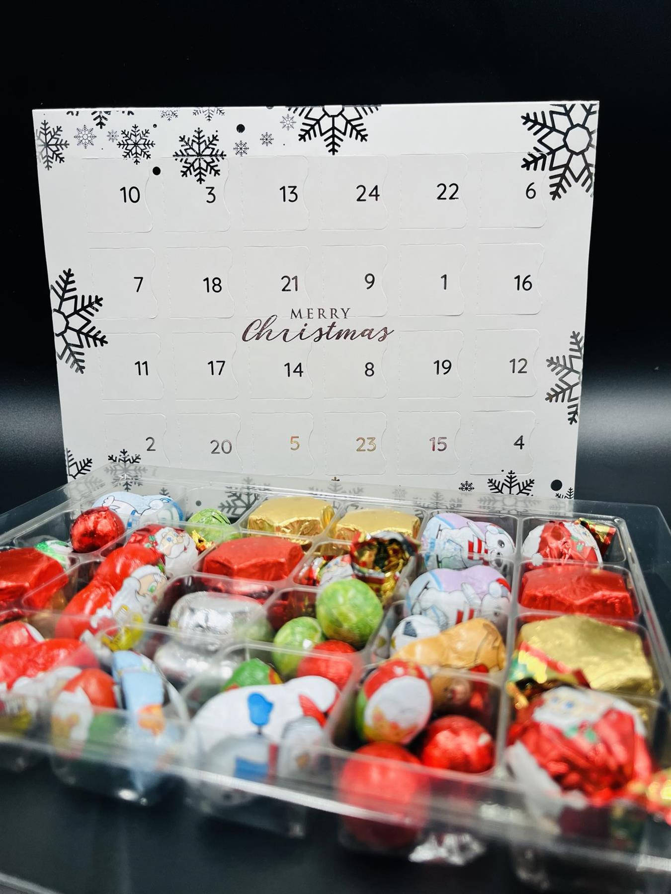 Simway Sweets Milk Chocolate Christmas Advent Calendar 2024 Xmas Countdown