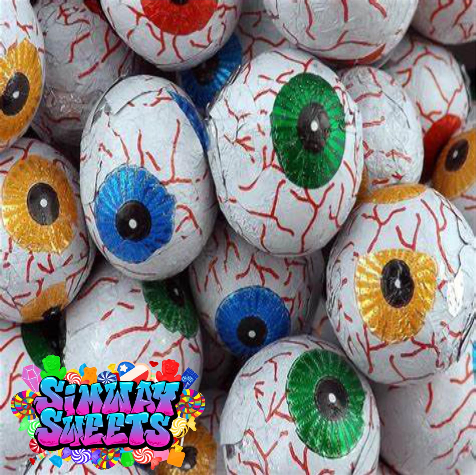 Halloween Milk Chocolate Eyeballs – Simway Sweets