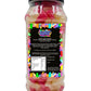 Jelly Bean Hearts Gummy Retro Sweets Gift Jar - 910g