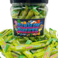 Simway Sweets Jar 530g - Jungle Jollies Green Apple Flavour - Individually Wrapped American Sweets - Approximately 48 Pieces