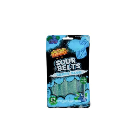 Berry Blue Sour Belts - 100g