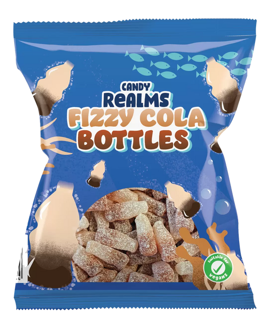 Candy Realms Fizzy Cola Bottles - 190g