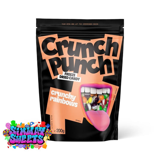 Freeze Dried Candy Crunch Punch Crunchy Rainbows - 200g