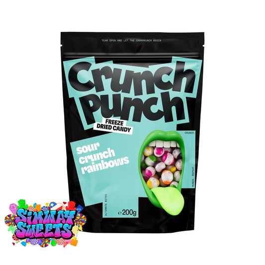 Freeze Dried Candy Crunch Punch Sour Crunch Rainbows - 200g