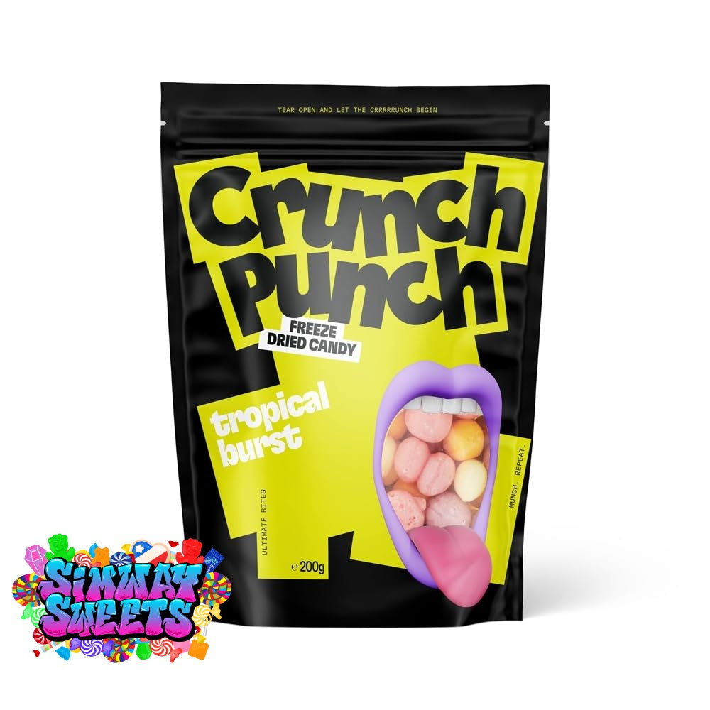 Freeze Dried Candy Crunch Punch Tropical Burst - 200g