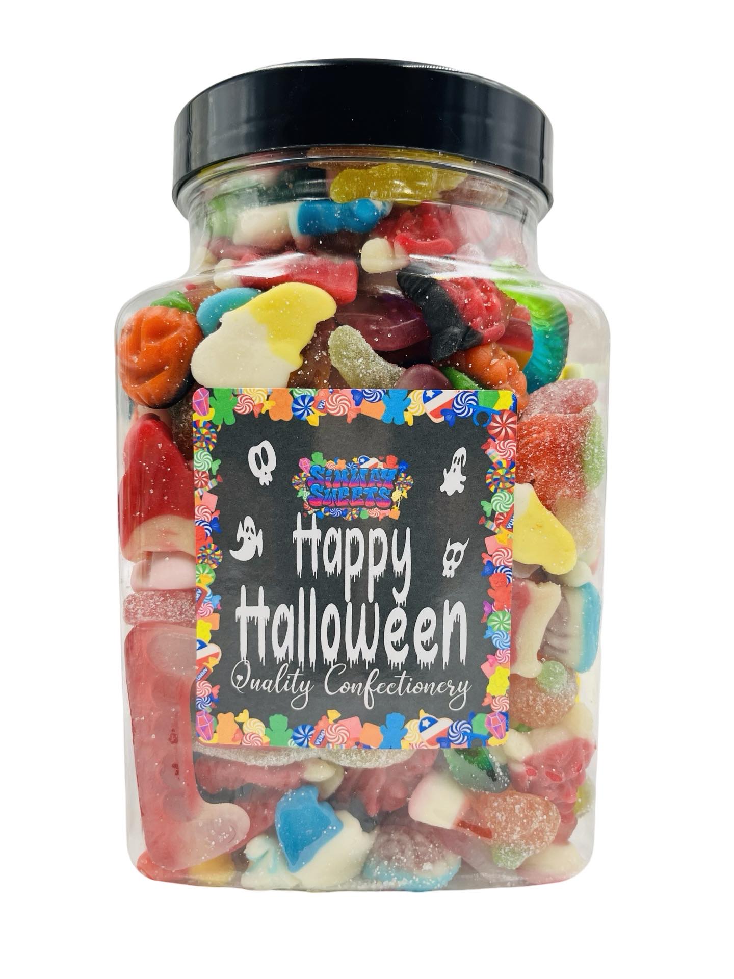 Halloween Trick or Treat Jar - 1.9kg Pick N Mix Sweets