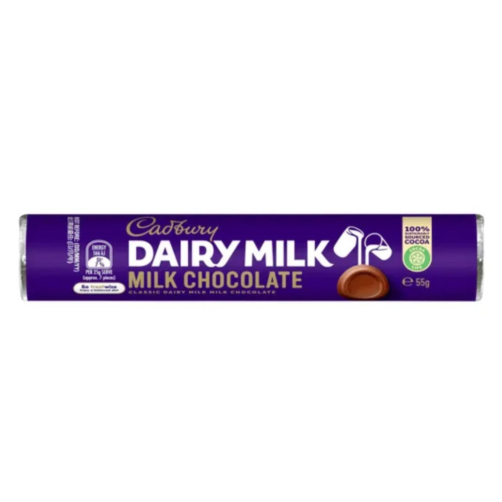 Cadbury Dairy Milk Chocolate Milk Chocolate Roll 55g (Australian)