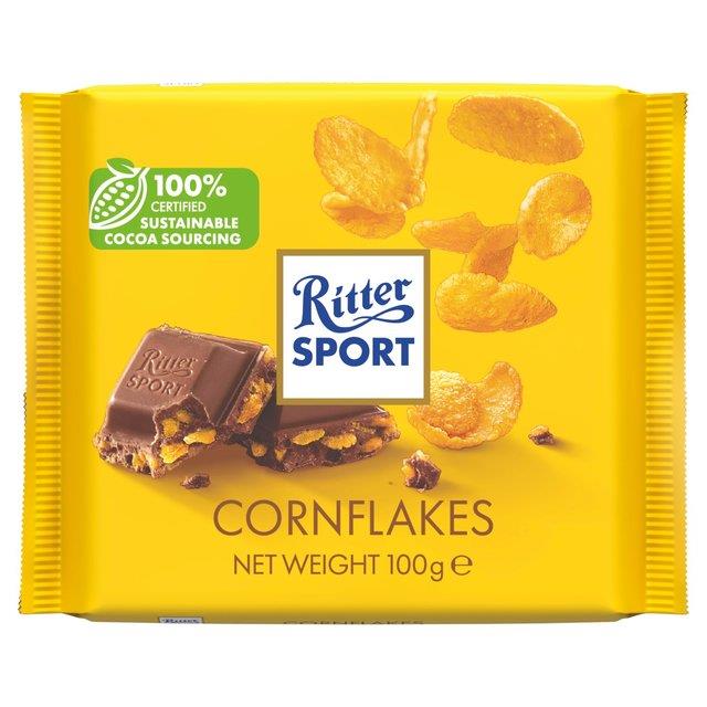 Ritter Sport Cornflakes In Milk Chocolate 100g