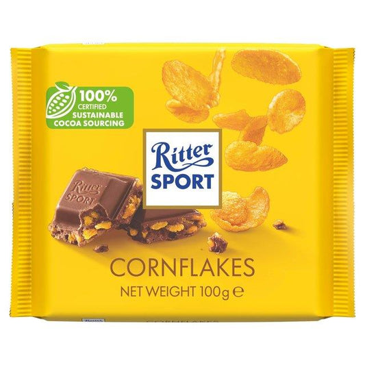 Ritter Sport Cornflakes In Milk Chocolate 100g