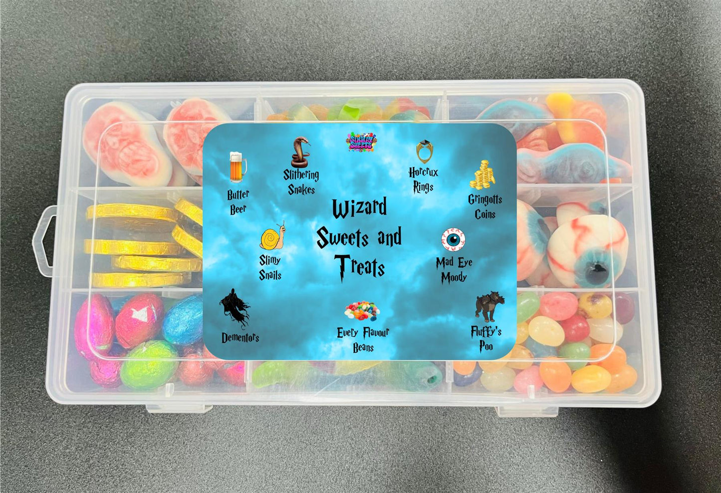 Wizard Themed Sweets Treats Pick N Mix Snack Box