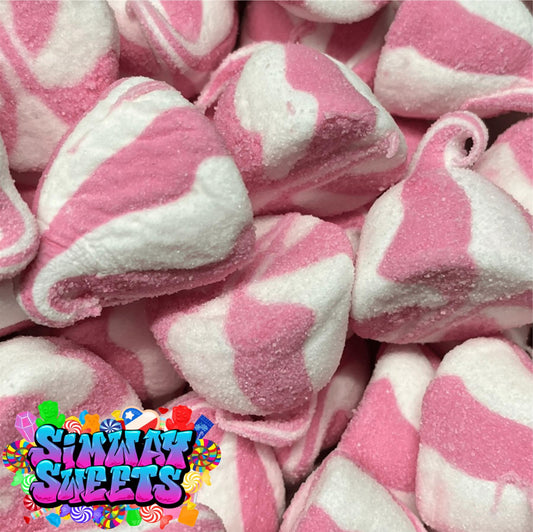 Pink & White Strawberry Marshmallow Whips