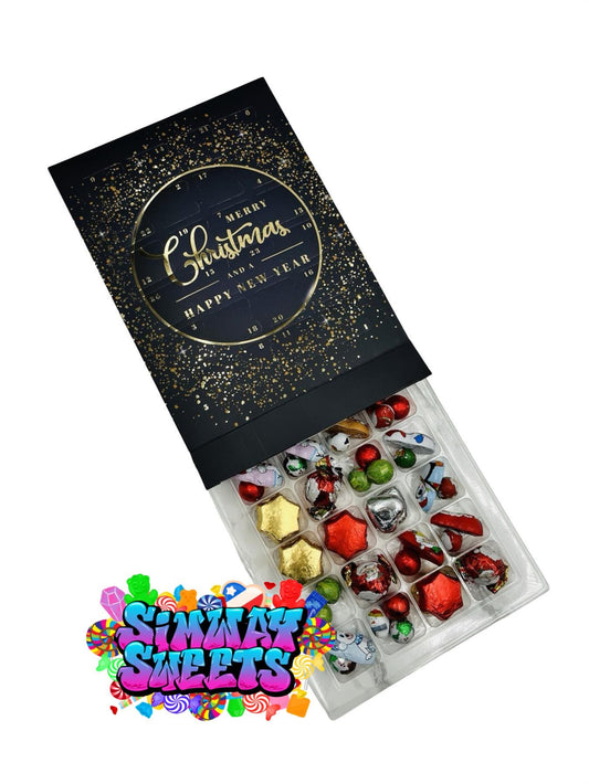 Simway Sweets Milk Chocolate Christmas Advent Calendar 2024 Xmas Countdown