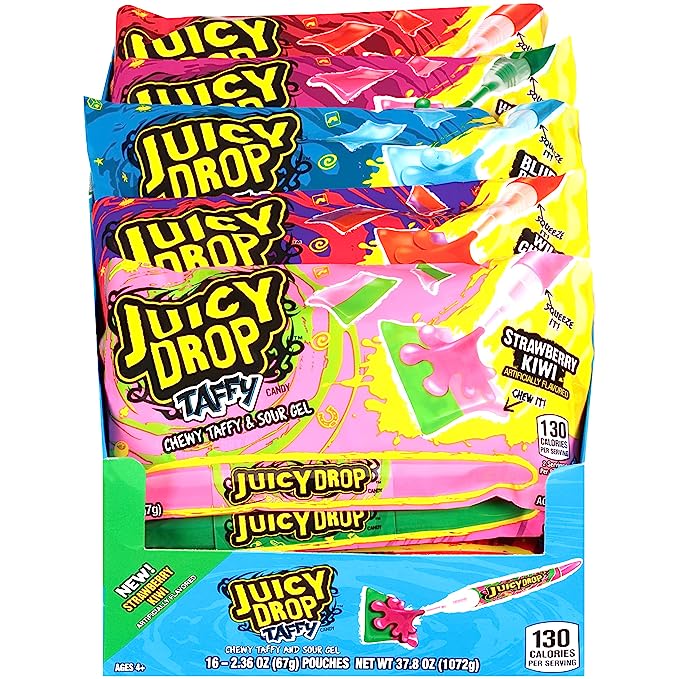 Juicy Drop Taffy's 67g