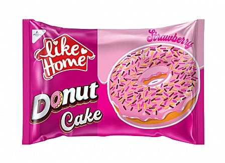 Like Home Donut Cake Strawberry 40g