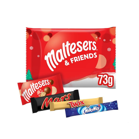 Maltesers & Friends Small Christmas Chocolate Selection Pack 73g