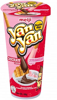 Meiji Yan Yan Chocolate & Strawberry 44g