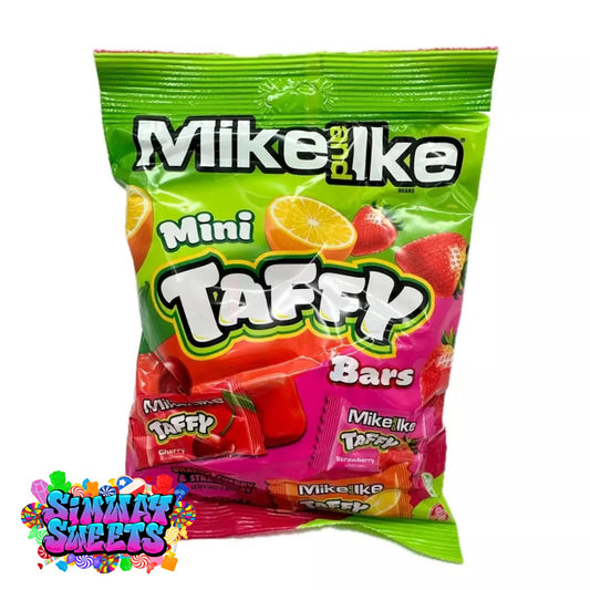 Mike & Ike Mini Taffy Bars 108g Bag