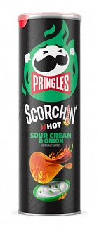 Pringles Scorchin' Sour Cream & Onion 158g