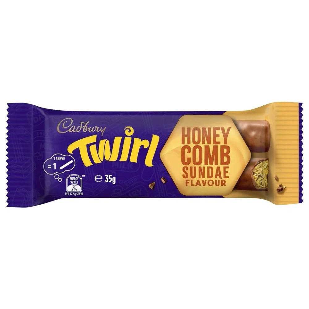 Cadbury Twirl Honeycomb Sundae Bar 35g (Australian)