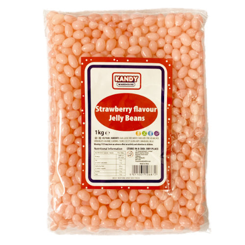 Strawberry Jelly Beans 1kg