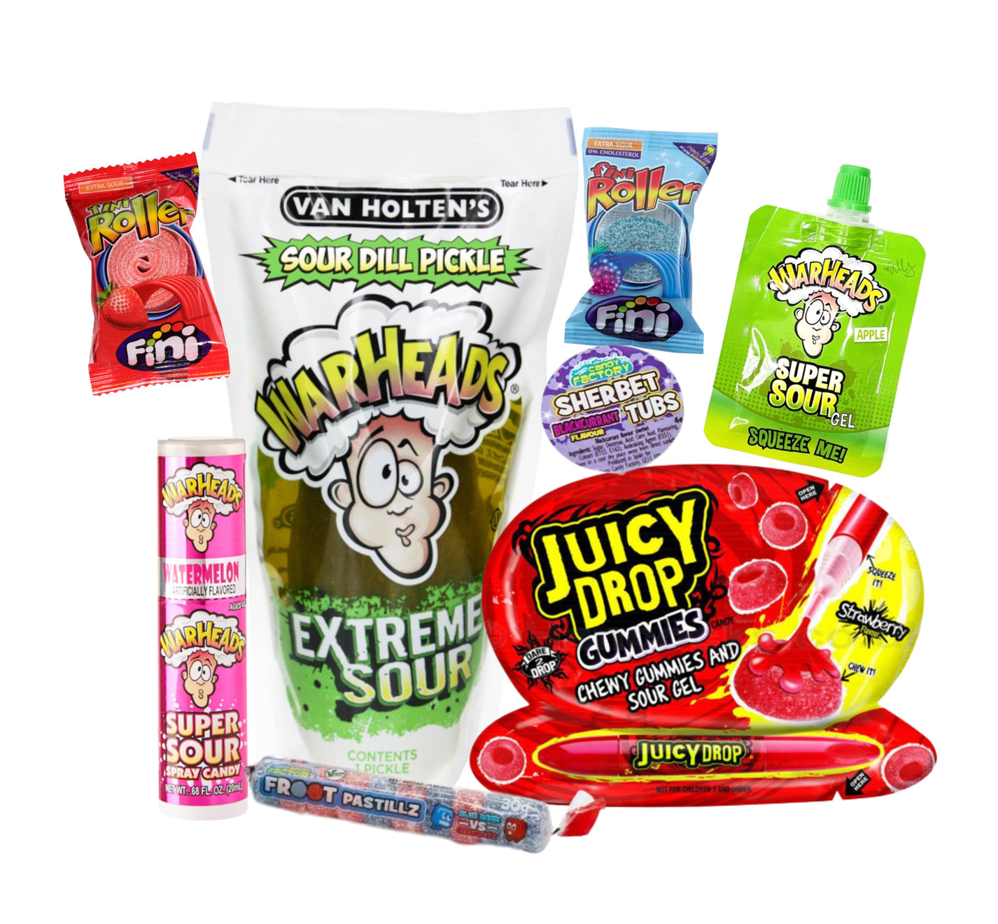 Warheads Van Holtens Super Sour Pickle Kit – Simway Sweets