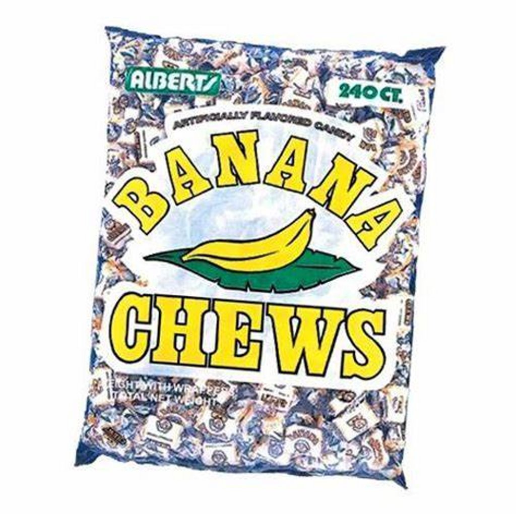 Alberts Chews -Banana (240 Pieces)